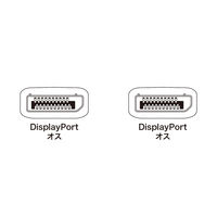 サンワサプライ DisplayPortケーブル 2m KC-DP2K 1本