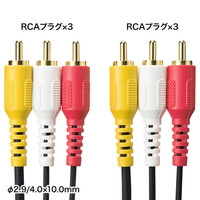 サンワサプライ AVケーブル KM-V9-18K2 1本（直送品）