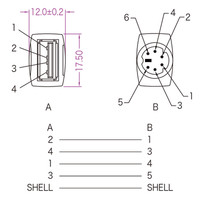 サンワサプライ USB-PS/2変換アダプタ MA-50AD 1個（直送品）