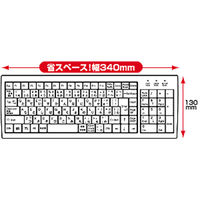 サンワサプライ スリムキーボード SKB-SL02U 1個