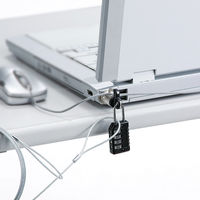 サンワサプライ パソコンセキュリティワイヤーロック(ダイヤル錠タイプ) SL-60 1個