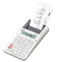 カシオ計算機 カシオ プリンター電卓 HR-8RC-WE 1個
