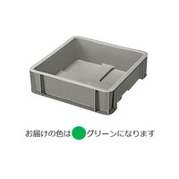 【車上渡し】積水テクノ成型 セキスイコンテナ TP-331 8L グリーン TP331G 1セット（10個入）（直送品）