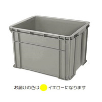 【車上渡し】積水テクノ成型 セキスイコンテナ T-40 イエロー 40L CT40Y 1セット（3個入）（直送品）