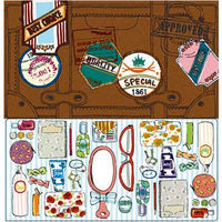 フィルムルックス 抗菌マスクケース 54019 1セット（4種アソート×4枚入）（直送品）