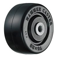 ハンマーキャスター 旋回式キャスター440Gシリーズ 440GーR65 1セット(4個)（直送品）