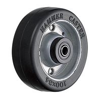 ハンマーキャスター 旋回式キャスター413S TL(トータルロック付き)シリーズ 413SーWRB150TL 1セット(4個)（直送品）