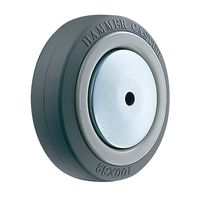 ナイロンホイール熱可塑性ウレタン巻車輪ラジアルボールベアリング入75mm434MBーKUB75 434MBーKUB75 1セット(4個)（直送品）