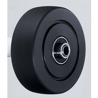 MCナイロン一体車輪ラジアルボールベアリング入100mm499S0SーMCB100 499S0SーMCB100 1セット(4個)（直送品）