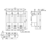 日本オートマチックマシン（JAPAN AUTOMATIC MACHINE） 精密NC.MC用バイス PF440 1台（直送品）