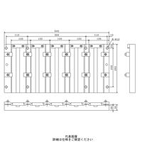 日本オートマチックマシン 精密多連バイス MV805EW 1台（直送品）