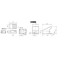 日本精器 フートスイッチ BNー1411RC BN-1411RC 1個（直送品）