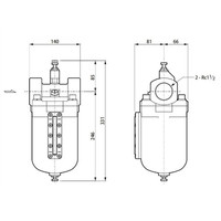 日本精器 ルブリケータ BNー2350ー40 BN-2350-40 1個（直送品）