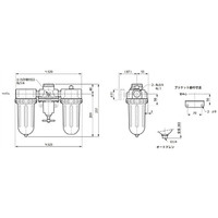 日本精器 エアユニット BNー2501DMー20 1個（直送品）