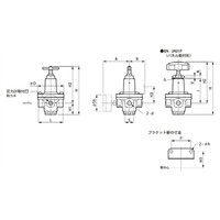日本精器 レギュレータ BNー3R01ー20 1個（直送品）