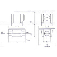 日本精器 電磁弁 BNー7K230ー40ーGー200 BN-7K230-40-G-200 1個（直送品）