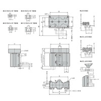 日本精器 AXAMシリンダ BNー6A13ー40ー100ーXSM 1個（直送品）