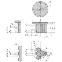 日本精器 スリーGシリンダ BNー6D5Rー63ー50ーXSN 1個（直送品）