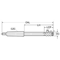 日研工作所 NCセンサーリーマ モールステーパシャンク NCMー50.0 1本（直送品）