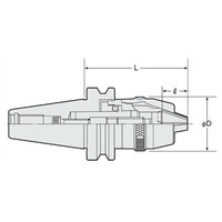 日研工作所 NC用ドリルチャック NBT50ーNPU13ー130 1台（直送品）