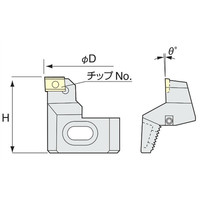 日研工作所 S.RCCーAカートリッジ S.RCCー32A 1個（直送品）