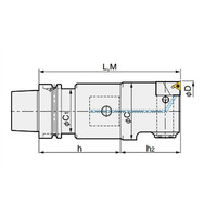 日研工作所 ZMACボーリングバー HSK63AーZMAC70ー180V 1台（直送品）