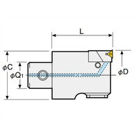 日研工作所 ZMACモジュラーヘッド(ZMACα) 42ーZMAC85ー100AAV 1個（直送品）