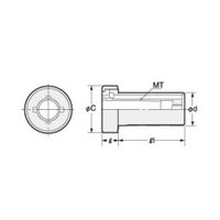 日研工作所 オイルジェッタドリルスリーブ(MTシャンクドリル用) LE40ーMT3 1個（直送品）