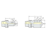 日研工作所 サイドロックホルダ HSK63AーSLS20ー80 1台（直送品）