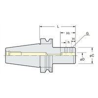 日研工作所 サイドロックホルダ(ドリル用) NBT40ーSL25Cー90 1台（直送品）