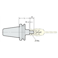 日研工作所 ジャコブステーパアダプタ BT40ーJTA6ー45 1台（直送品）