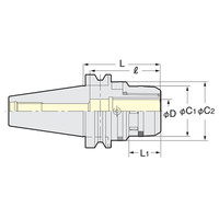 日研工作所 ゼロフィット型ミーリングチャック NBT50ーCZF20ー105 1台（直送品）