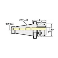 日研工作所 ナショナルテーパ ミーリングチャック MCA40Fー20 1台（直送品）