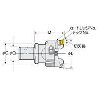日研工作所 バランスカットボーリングヘッド(アルミ・非鉄用) 42ーRAC100ー100A 1台（直送品）