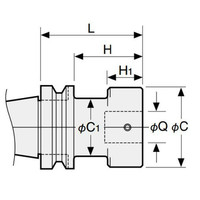 日研工作所 ボーリング用ベースホルダ NBT40ーQ34ー95 1台（直送品）
