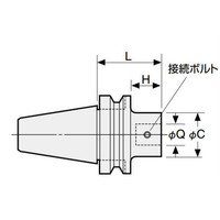日研工作所 ボーリング用ベースホルダ NBT30ーQ16ー50 1台（直送品）