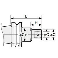 日研工作所 ボーリング用ベースホルダ NBT40ーQ9ー95N 1台（直送品）