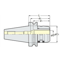 日研工作所 ミーリングチャック NBT30ーC20ー65 1台（直送品）
