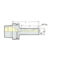 日研工作所 モールステーパスリーブ HSK63AーMTA1ー105 1台（直送品）