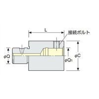 日研工作所 モジュラータイプスペーサ SP12ー12ー30 1個（直送品）