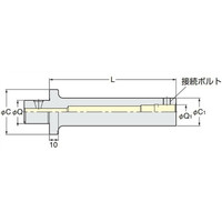 日研工作所 モジュラータイプスペーサ SP26ー12ー115ーA1 1個（直送品）