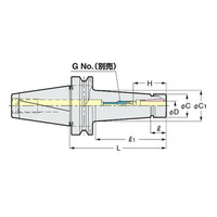 日研工作所 高速回転用スリムチャック MBT50ーSKT25Cー105P 1台（直送品）