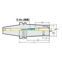 日研工作所 高速回転用スリムチャック NBT30ーSKT13Cー60P 1台（直送品）