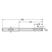 日研工作所 超硬ミルリーマ ストレートシャンク HMSー11.0 1本（直送品）