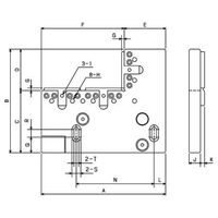日本オートマチックマシン（JAPAN AUTOMATIC MACHINE） 精密ワイヤーカットパレット JWS337 1台（直送品）