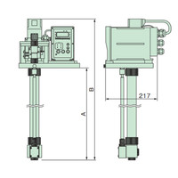 タクミナ（TACMINA） 定量ポンプ GLX-12-M-5-S 1個（直送品）