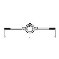 ライト精機 ダイスハンドル DHー20 (鉄製) DH-20 (STEEL) 1セット(15本