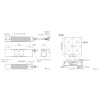 ミネベアミツミ 中容量ステンレス製はかり用ロードセル CB004S CB004Sー15K 1個（直送品）