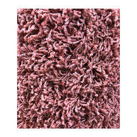 大一商事 Gre-One（グレワン） シャギーラグ レセルバ 1400×2000mm ワイン 1枚（直送品）