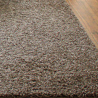 大一商事 Gre-One（グレワン） シャギーラグ レセルバ 2000×2000mm ブラウン 1枚（直送品）